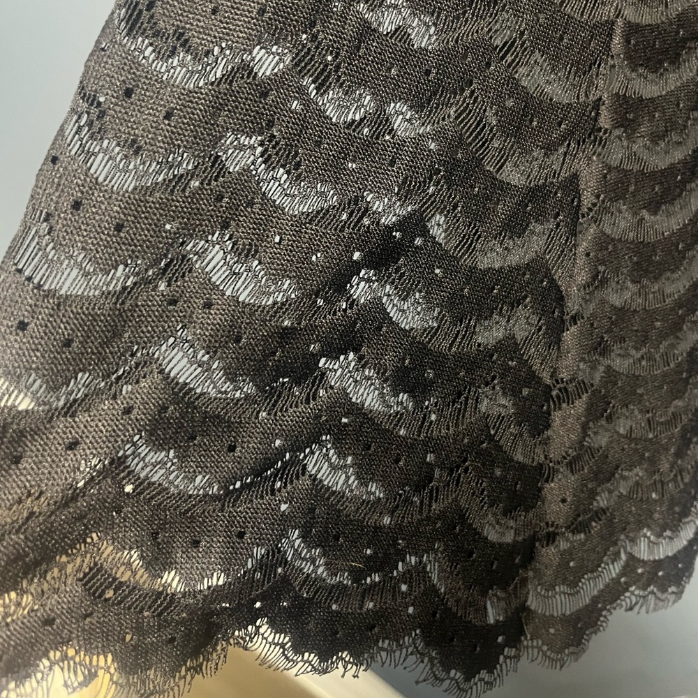 Apt 9 Black Lace Midi Skirt